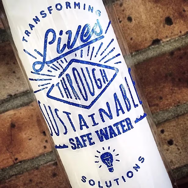 Water Mission Typography Application 4